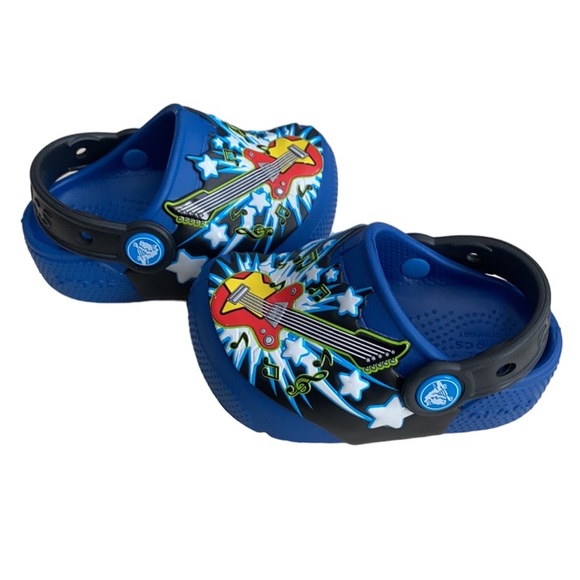 ▪ KID’S CROCS FUN LAB GUITAR LIGHTS CLOG C5 ▪️ - Picture 2 of 4